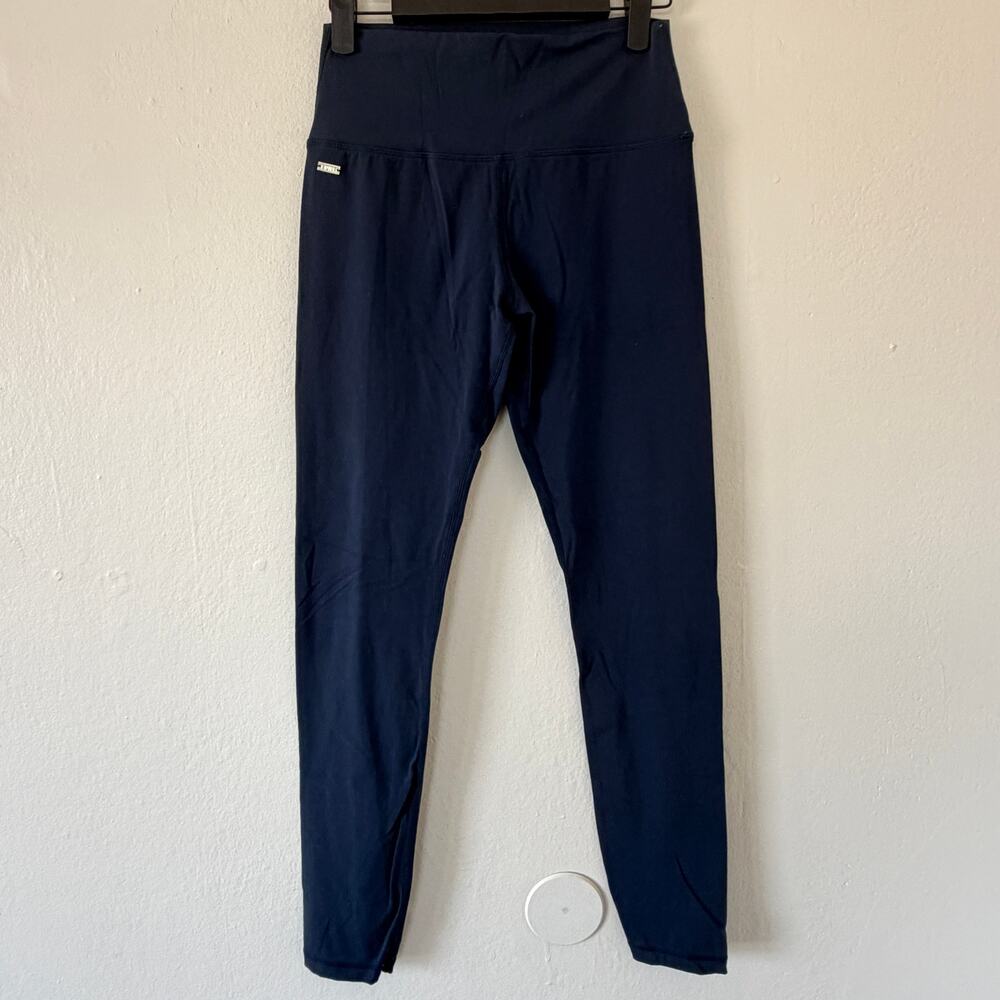 Lune Navy seamless workout leggings